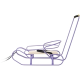 Санки Vitan Експрес зі спинкою та ручкою фіолетові (2130033) - Pampik - 2