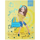 Блокнот ZiBi Patriot Fashion Kids Line А-6 у клітинку 64 аркуші пісочний (ZB.12751-22) - Pampik