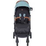 Прогулянкова коляска El Camino Loona ME 1090-1 Arctic Blue, блакитна з чорним (25528) - Pampik - 3