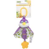 Игрушка-подвеска Baby Team с прорезывателем Птица (8521_фіолетова пташка) - Pampik
