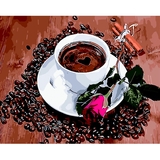 Картина за номерами ZiBi Art Line Кава 40х50 см (ZB.64193) - Pampik
