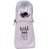 Пенал-подставка Yes PM-M3 Dog Wild and free, 21х8х5 см, серый (533251) - Pampik