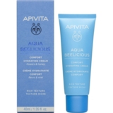 Комфортный увлажняющий крем насыщенной текстуры Apivita Aqua Beelicious, 40 мл - Pampik