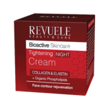 Укрепляющий ночной крем для лица Revuele Bioactive Коллаген и Эластин, 50 мл - Pampik