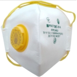 Респіратор Virok протиаерозольний із клапаном FFP2 рівень захисту до 12 ГДК (83V204) - Pampik