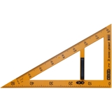 Косинець ZiBi Teacher Kids Line для шкільної дошки 90°/60° 50 см жовтий (ZB.5638) - Pampik