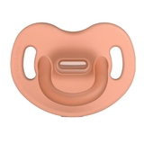 Пустышка силиконовая Suavinex, анатомическая, 6-18 месяцев, оранжевая (307255) - Pampik