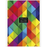 Блокнот для записей Student Радужные квадратики, А6, в клеточку, склейка, 50 л. (A6-GB-050-824K) - Pampik