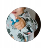 Нагрудник с длинным рукавом BabyOno Тукан, от 6 м. до 2 лет, 74x36 см (1476/02) - Pampik - 5