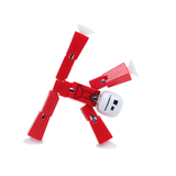 Фигурка для анимационного творчества Stikbot Красное худи (TST616-23UAKDH) - Pampik - 3