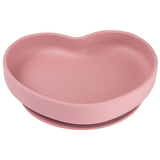 Тарілка Canpol babies Серце, силіконова, рожева (80/309_pin) - Pampik