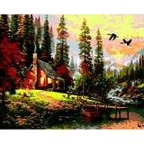 Картина за номерами ZiBi Art Line Осінь 40х50 см (ZB.64102) - Pampik