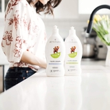 Средство для мытья посуды жидкое Attitude Зеленое яблоко и базилик, 700 мл - Pampik - 2