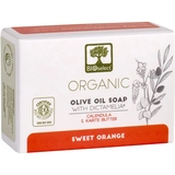 Мыло для тела и лица BIOselect Organic Olive Oil Soap Sweet Orange 80 г - Pampik