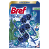 Туалетный блок Bref Цветная вода Эвкалипт, 150 г (3 шт.х50 г) - Pampik