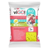Губки кухонні целюлозні viGO! Bio, 3 шт. - Pampik