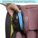 Автокресло El Camino i-Trust ME 1081, розовое (24692) - Pampik - 9