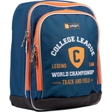 Рюкзак шкільний Smart H-55 College league, синий (558034) - Pampik - 2