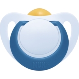 Пустышка латексная Nuk Star ортодонтическая 6-18 месяцев 1 шт. (3952445) - Pampik