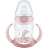 Пляшечка з ручками Nuk First Choice Bambi Disney, з силіконовою насадкою, 150 мл (3952434) - Pampik