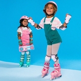 Роликовые коньки Yvolution Switch Skates Twista розовые (YR25P4) - Pampik - 4