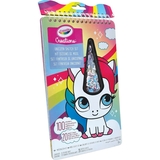 Розмальовка Crayola Creations Єдиноріг з наклейками 20 сторінок (04-1174) - Pampik