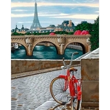 Алмазная мозаика Santi На берегу Сены, 40х50 см (954351) - Pampik