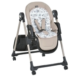 Стульчик для кормления El Camino ME 1037-B Crystal Beige, бежевый (25943) - Pampik - 2