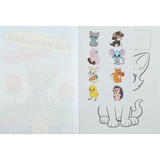 Розмальовка Zibi Baby Line Тварини з наліпками 8 сторінок (ZB.16000) - Pampik - 2