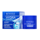 Ночной крем для лица интенсивно увлажняющий Revuele Hydra Therapy, 50 мл - Pampik