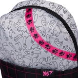Рюкзак Yes T-105 Cats, серый с черным (558940) - Pampik - 5