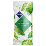 Салфетки влажные Премія с ароматом зеленого чая, 15 шт. - Pampik