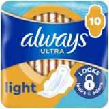Гігієнічні прокладки Always Ultra Light, 10 шт. - Pampik