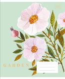 Набір учнівських зошитів Interdruk Premium Botanique, клітинка, А5+, 24 аркуші, 4 шт. (339454-4) - Pampik - 4