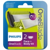 Змінні леза Philips OneBlade Face + Body, 2 шт. (QP620/50) - Pampik