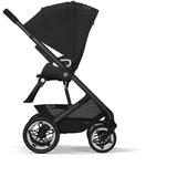 Прогулянковий візочок Cybex Talos S Lux BLK Moon Black, з бампером, чорний (522004713) - Pampik - 4