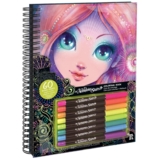 Набір для творчості Nebulous Stars Розмальовка: Коралія, чорні листи (11111) - Pampik