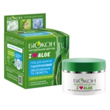 Гель для лица гиалуроновый Біокон I love aloe Увлажнение и свежесть 50 мл - Pampik
