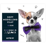 Пластилин восковой Kite Dogs 10 цветов 200 г (K22-084) - Pampik