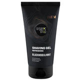 Гель для гоління Organic Shop Men Blackwood&Mint, освіжний, 150 мл - Pampik