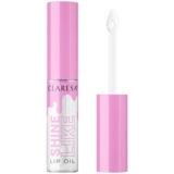 Олія для губ Claresa Shine Like відтінок 03 (Raspberry) 5 мл - Pampik