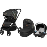 Коляска 3 в 1 Lionelo Mika Dreamin, чорна (LO-MIKA 3IN1 DREAMIN) - Pampik