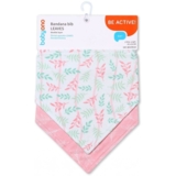 Нагрудник-хустинка BabyOno Листочки, 2 шт. (879/10) - Pampik - 2