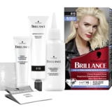 Стійка крем-фарба для волосся Schwarzkopf Brillance відтінок 815, скандинавський блондин, 170 мл - Pampik - 4