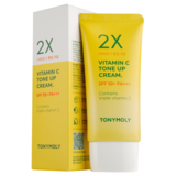 Крем для выравнивания тона лица Tony Moly 2x Vitamin C Tone Up Cream, с витамином С, 50 мл - Pampik