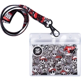 Бейдж Yes SubSurf Black & White на ленте, горизонтальный (940236) - Pampik