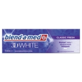 Зубна паста Blend-a-med 3D White Класична свіжість, 75 мл - Pampik - 3