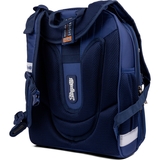 Рюкзак шкільний каркасний 1 Вересня Н-12 Street race, синий (558037) - Pampik - 4