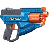 Игрушечный пистолет Turbo Attack Force с барабаном и мягкими патронами 10 шт. (ВТ319) - Pampik