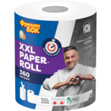 Паперові кухонні рушники Фрекен Бок XXL Paper Roll двошарові, 1 рулон - Pampik